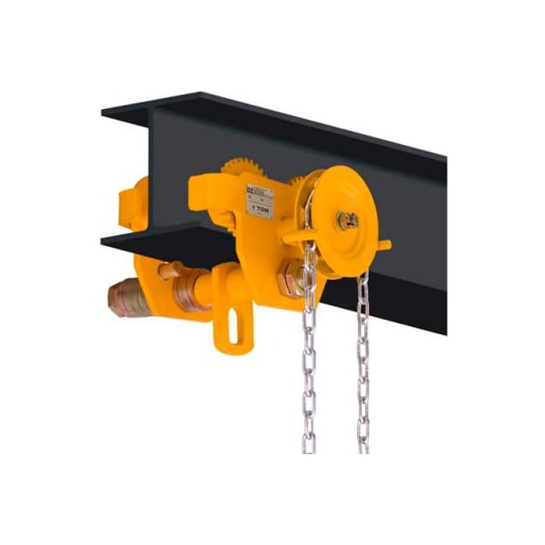 Oz Lifting Products OZ Lifting OZ1GBT Geared Beam Trolley 1 Ton Capacity OZ1GBT - main